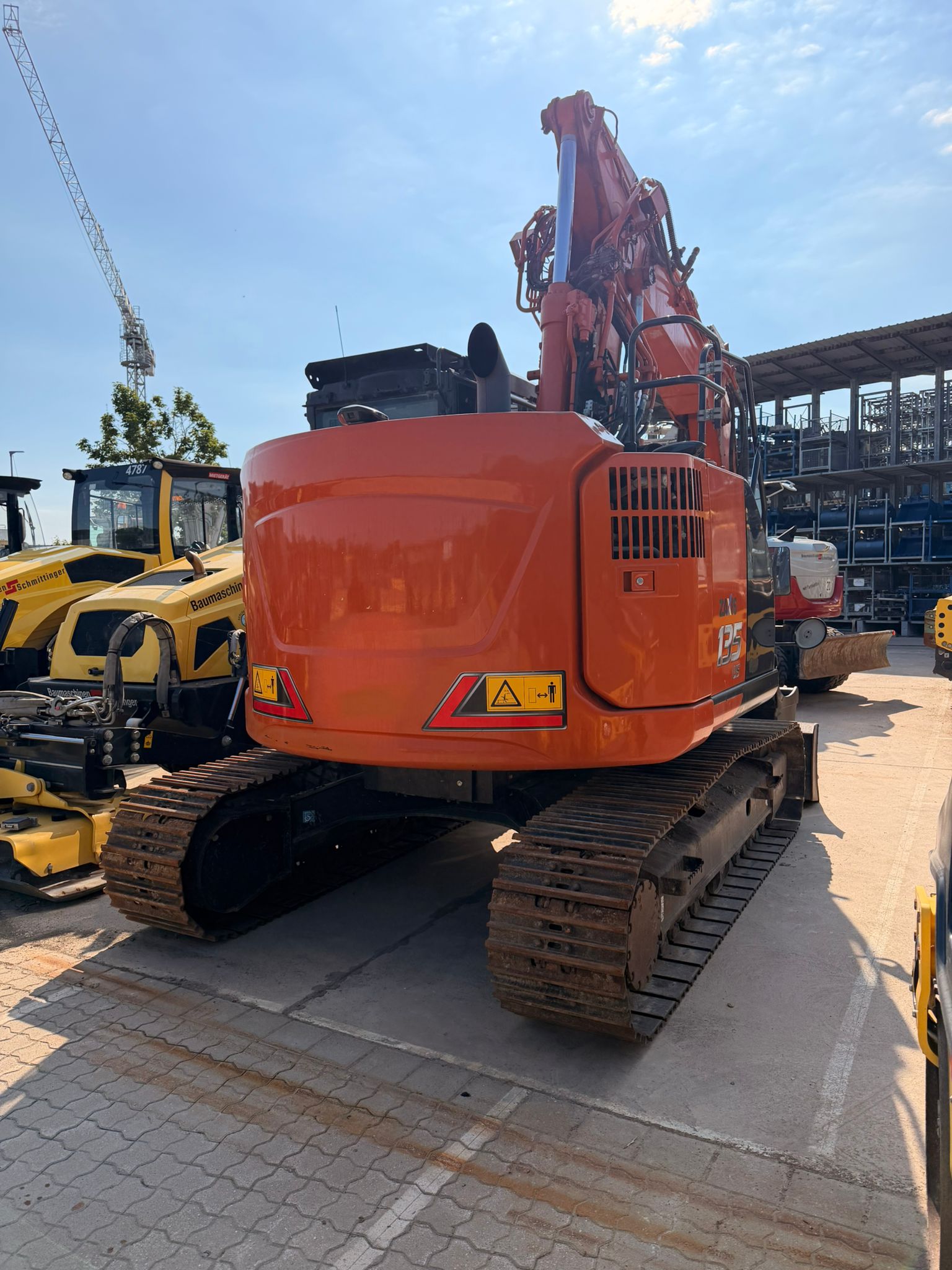 Hitachi Bagger ZX 135 US-7 OQ70/55 16,2 to. – Bild 4