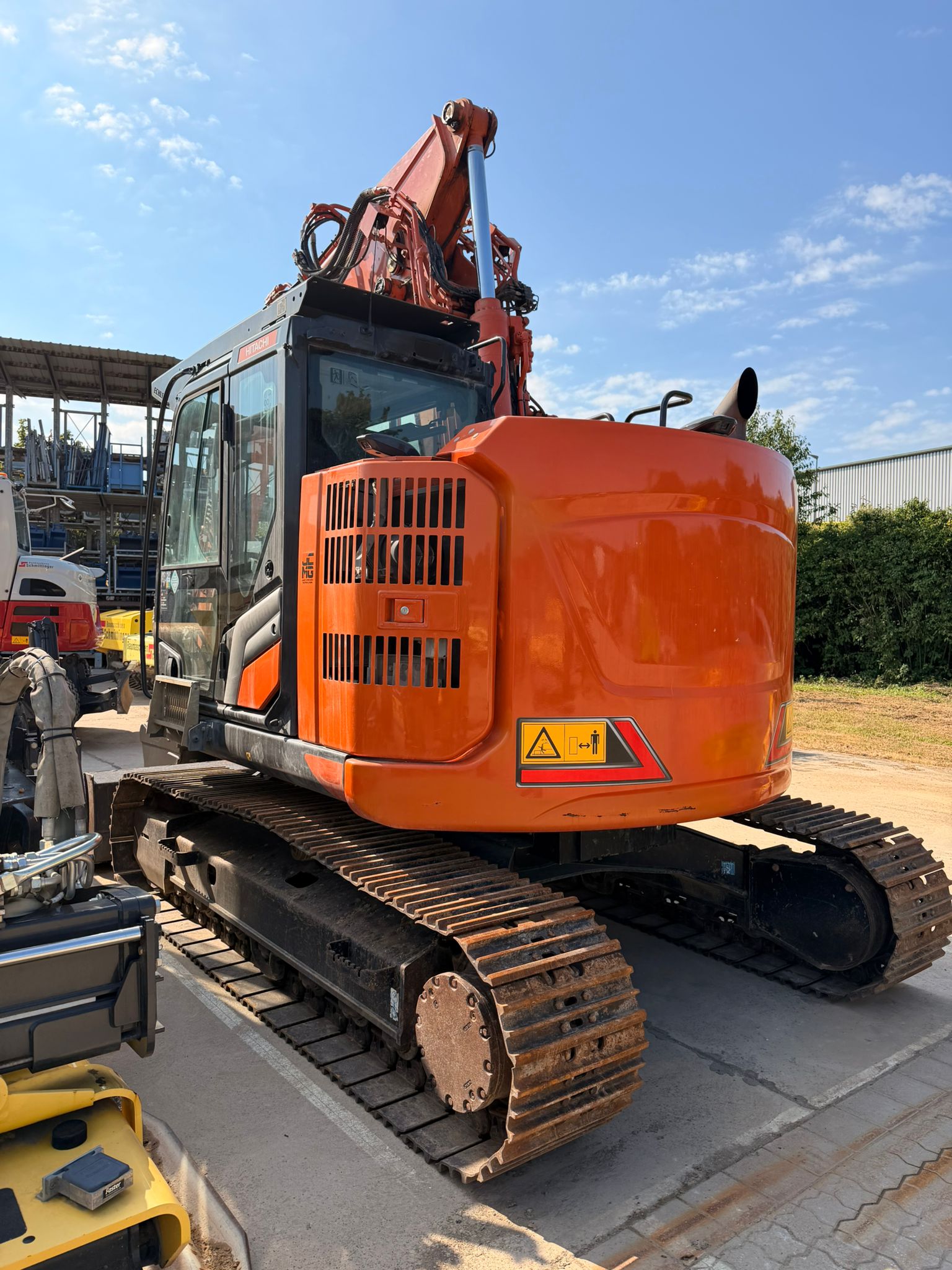Hitachi Bagger ZX 135 US-7 OQ70/55 16,2 to. – Bild 6